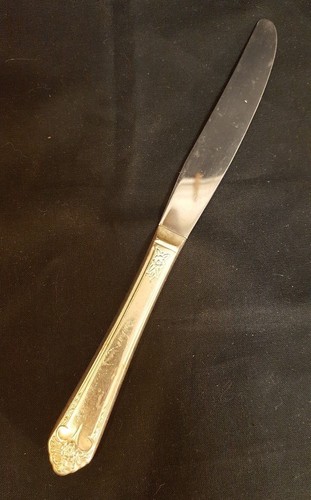 Starlight Silverplate Dinner Knife by Rogers Bros IS - Picture 2 of 5