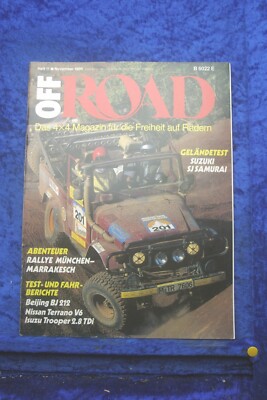 Off Road 11/90 Suzuki SJ Samurai Beijing BJ 212 Nissan Terrano V6 Isuzu Trooper