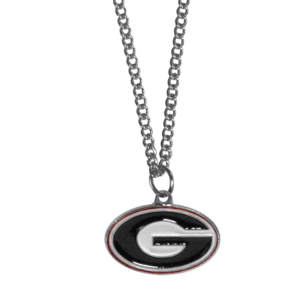 Collar de cadena Georgia Bulldogs 22" joyería con licencia NCAA PEQUEÑO Foto 3 de 3