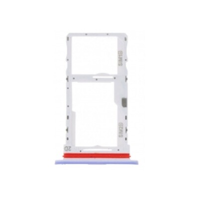 Tiroir Carte SIM Double Pour Realme 8i - Universel, Violet, Neuf Sous Emballage !