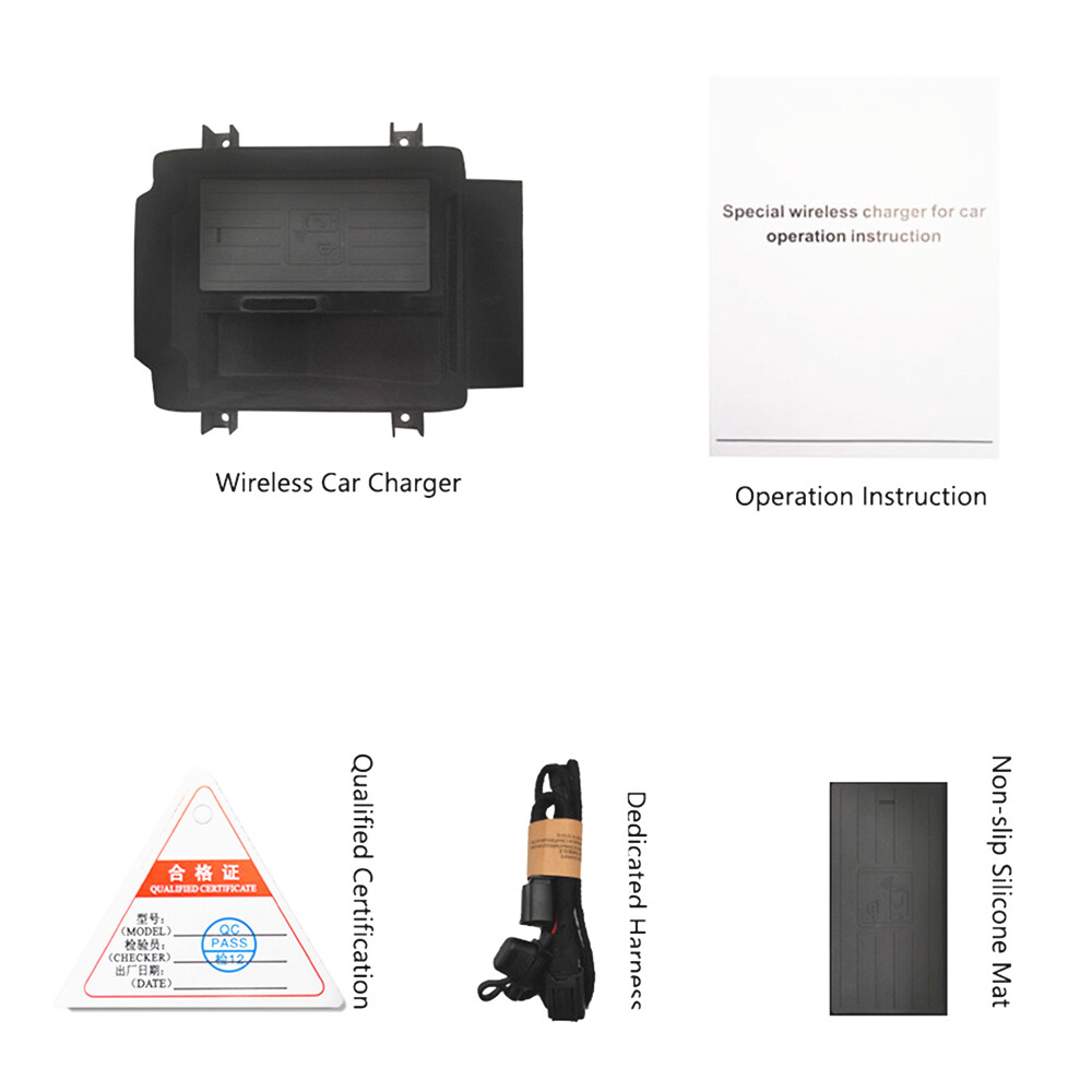 OE Center Console Phone Wireless Fast Charging Pad for Audi Q7 Q8