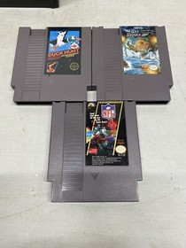 Sports & More Nintendo Games MLB NFL Mario Adventure 11 NES Games w/ Case