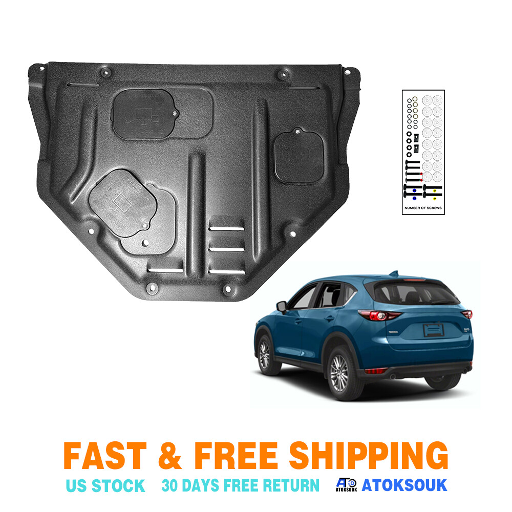 For Mazda CX-5 2014-2020 Engine Under Cover Front Splash Guard Mud