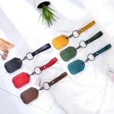 1X Attacco Controllo Porta Carte Similpelle Portachiavi S Chiave Case Borsa New