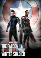  THE FALCON AND THE WINTER SOLDIER MARVEL STUDIOS MAGNET 2.5” X 3.5” NEW