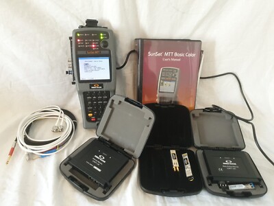 Sunrise Telecom SunSet MTT, SSMTT-38, SMTT-30L, SSMTT-28, Basic Color