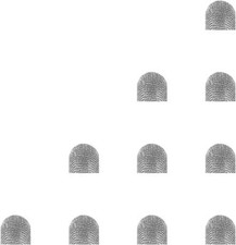 0.27 Inches 7 mm Replaceable Mesh Fiber Tips for ChaoQ Stylus Pen Pack of...