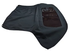 Fits BMW Z3 1996-2002 Soft Top & TINTED window Black HAARTZ Stayfast CANVAS