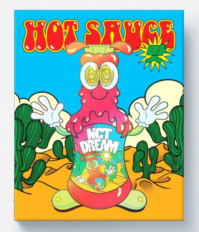 nct dream hot sauce アルバム　新品未開封 NCT Dream - Hot Sauce [Photobook Chilling ver.] (The 1st
