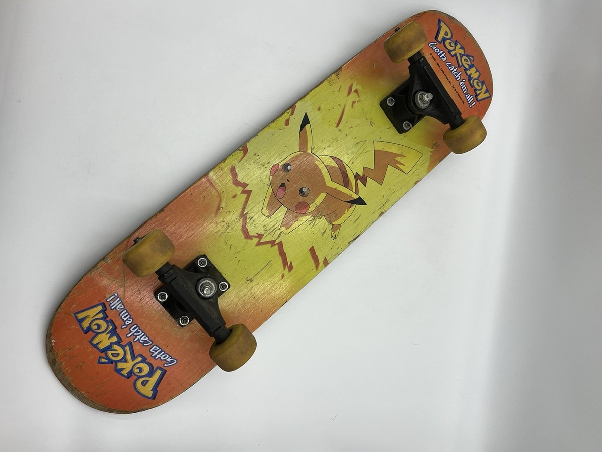 Pokemon Pikachu Skateboard Vintage 1998 Nintendo | eBay