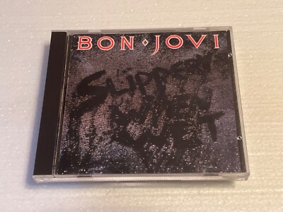 Bon Jovi - SLIPPERY WHEN WET [1986] CD ATOMIC WEST GERMANY DISC