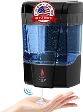 Dispensador autom tico jab n l quido 600 ml, dispensador de jab n sin contacto