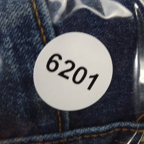 Z Cavaricci Jeans Womens 7 Juniors Blue Low Rise Straight Denim Pants Cropped - Picture 12 of 12