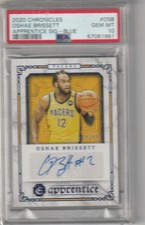 2020 Panini Chronicles Oshae Brissett Sig. Blue Apprentices auto /99 - PSA 10
