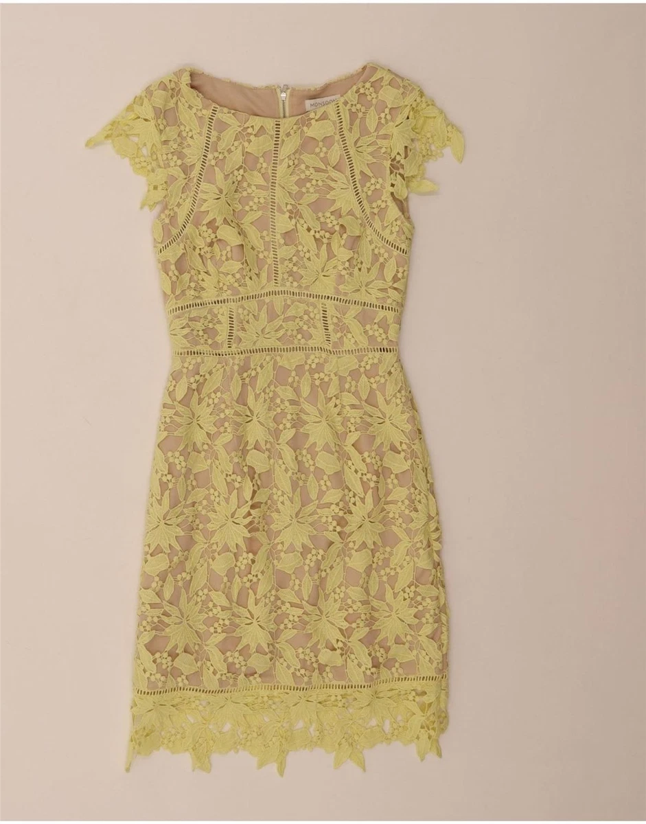 Monsoon Party/Cocktail Yellow Dresses for Women for sale | eBay
