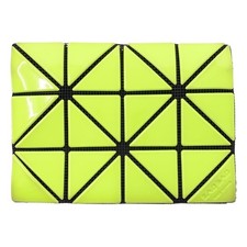 BAO ISSEY MIYAKE CARD WALLET Card Wallet Case Yellow Pink Black