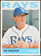 2013 Topps Heritage #27 Joe Maddon Baseball NM