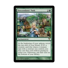 WotC MtG Avacyn Restored Descendants' Path (R) VG