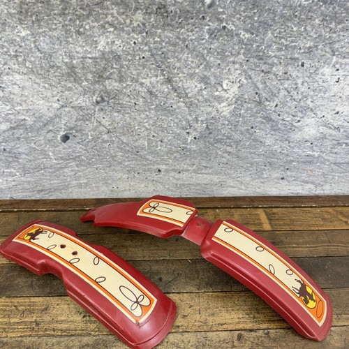 Vintage Huffy Rawhide Fender Set 20in Muscle Bike 70s Cowboy Western Horse Lasso