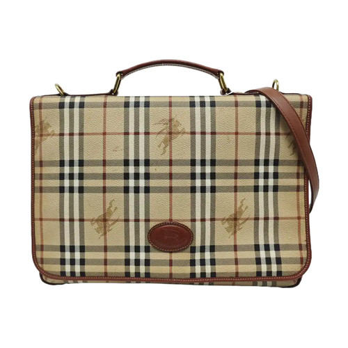 BURBERRY Handbags Leather Brown Free Shipping | Duties Paid