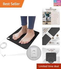 Conductive Grounding Pad - Soft, Non-Slip Therapy Mat for Sleep and Relaxation