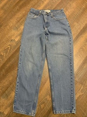 LL Bean Double L Womens Jeans Sz 10 Petite Classic Light Wash 100% Cotton EUC