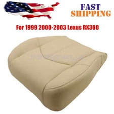 Replacement Driver Side Bottom Leather Seat Cover Fits 1999-2003 Lexus RX300