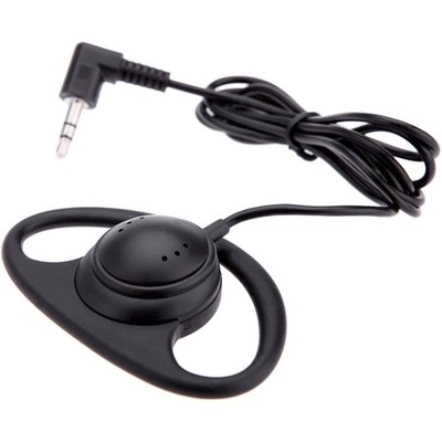 Mono Kopfhörer Headphone Headset Dual Channel Ohrhörer 3,5 mm Klinkenstecker ...