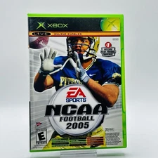 NCAA Football 2005 / Top Spin Combo (Microsoft Xbox) Complete W/ Manuals CIB