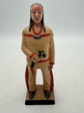 Vintage Reliable Canada Native American Indian Souvenir Plastic Figure