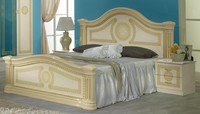 Klassisches Bett Ehebett Doppelbett Sti Betten Polster Italienische MöBel Holz