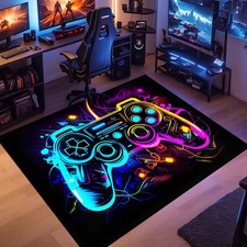 Gaming Rug - Gamer Rug for Boys Bedroom Gaming Carpet - 36x24 inches