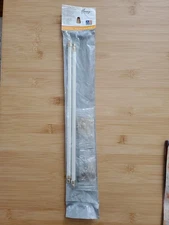 Kenney KN639/1 Curtain Rod White 11" L X 19" L