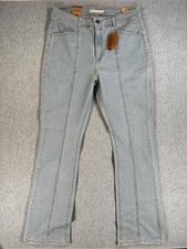 Levi's 725 High Rise Bootcut Jeans Womens 32x32 Light Blue Wash Denim Stretch