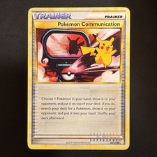 Pokémon Communication - 98/123 - HeartGold & SoulSilver - Pokemon - Uncommon - P on eBay