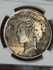 1924 $1 Peace Dollar NGC MS64 Toned