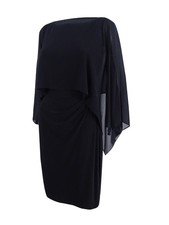 Lauren Ralph Lauren Women's Crepe Overlay Dress