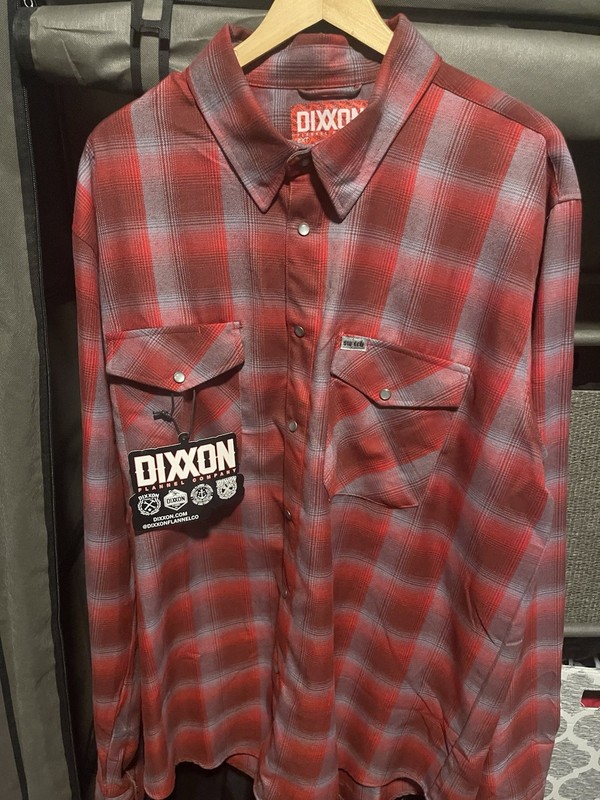 New Men's Dixxon Flannel Game Over Switch Suspension - XXL TALL