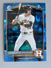 2025 Bowman Chrome Prospects Sapphire 1st #BCP-243 Bryce Boettcher Astros