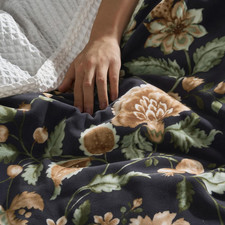 Super Soft Velvet Comforter Set King Size - 3-Piece Lightweight Warmth  Anti-St