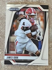 2025 PRIZM Draft Picks  James Cook  RB - Georgia / Buffalo Bills -   #175