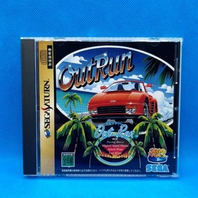 Out Run Sega Saturn Japan NTSC-J SEGA AGES Racing Arcade Tested Working