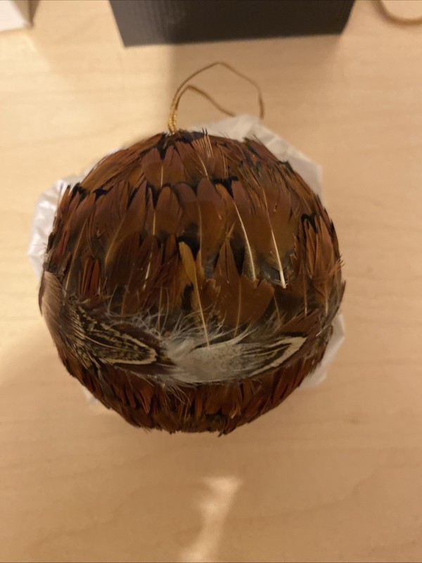 Feather Christmas Tree Ornament