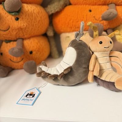 Jellycat Bundle (2): Niggly Wiggly Woodlouse & Earwig BNWT Retired