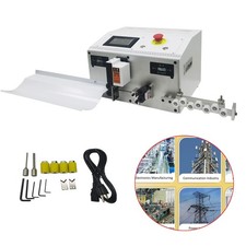 110V Automatic Computer Wire Stripping Cuttin...