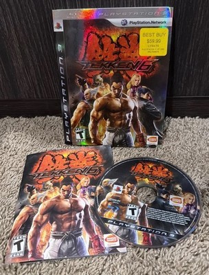 Tekken 6 PlayStation 3 PS3 Complete in Box w/ OOP Slipcover