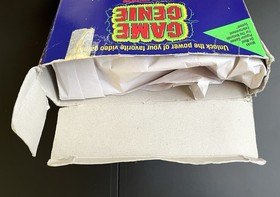 Galoob - Game Genie - Nintendo NES Game Cartridge Adapter W/ BOX! *TESTED* 📦