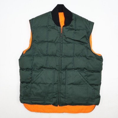 Walls Blizzard-Pruf Reversible Insulated Vest Men's L/XL Hunter Orange Green