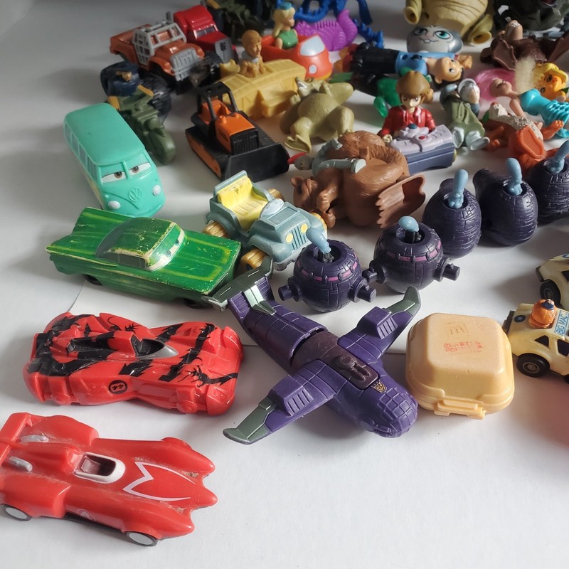 Vintage McDonald's Kid's Meal Toy Lot 90s 2000s Disney Pixar Spongebob