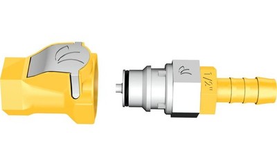 Push-and-Connect Ventiladapter